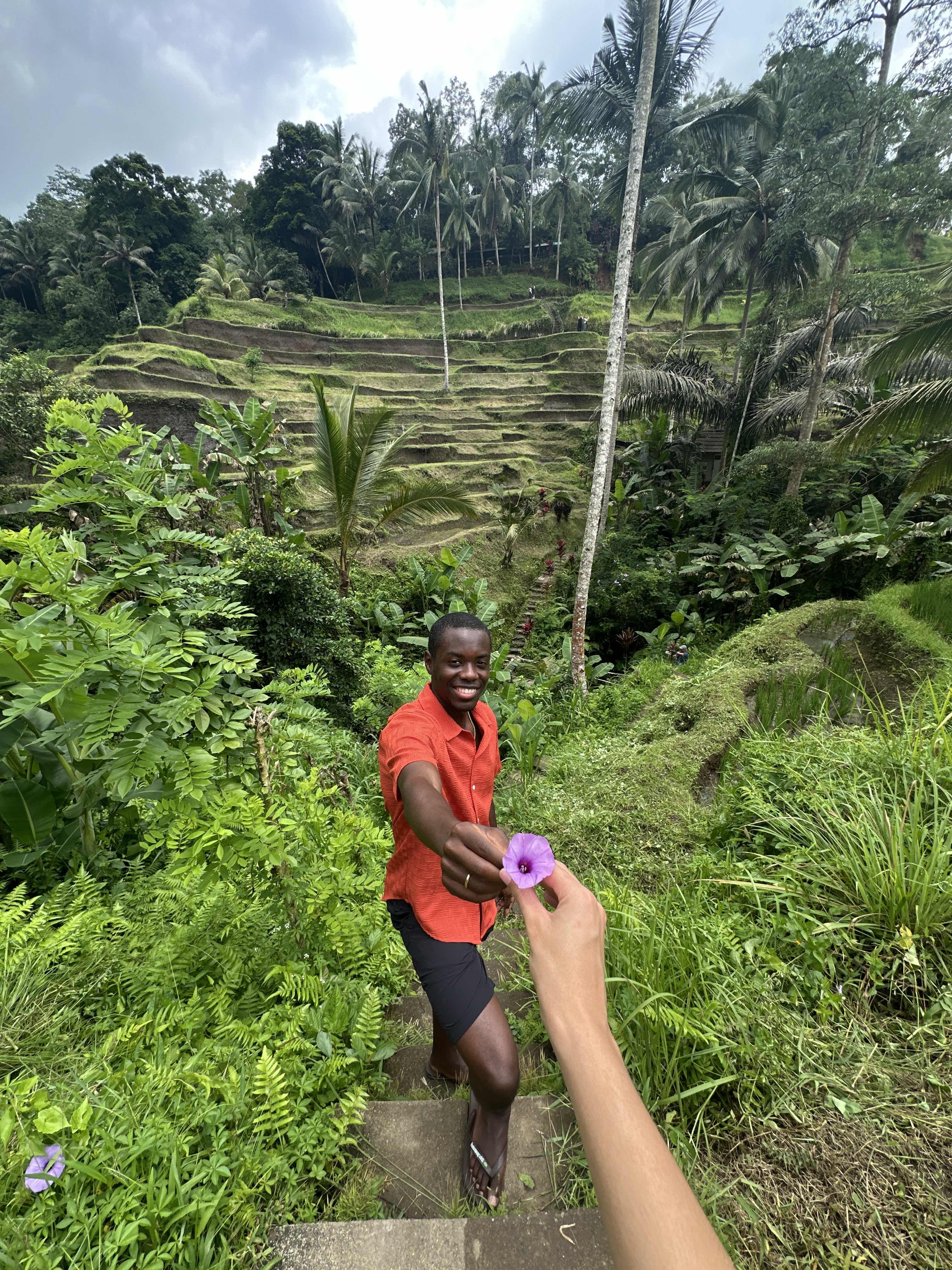 Isaiah Francois on travel in Bali.
