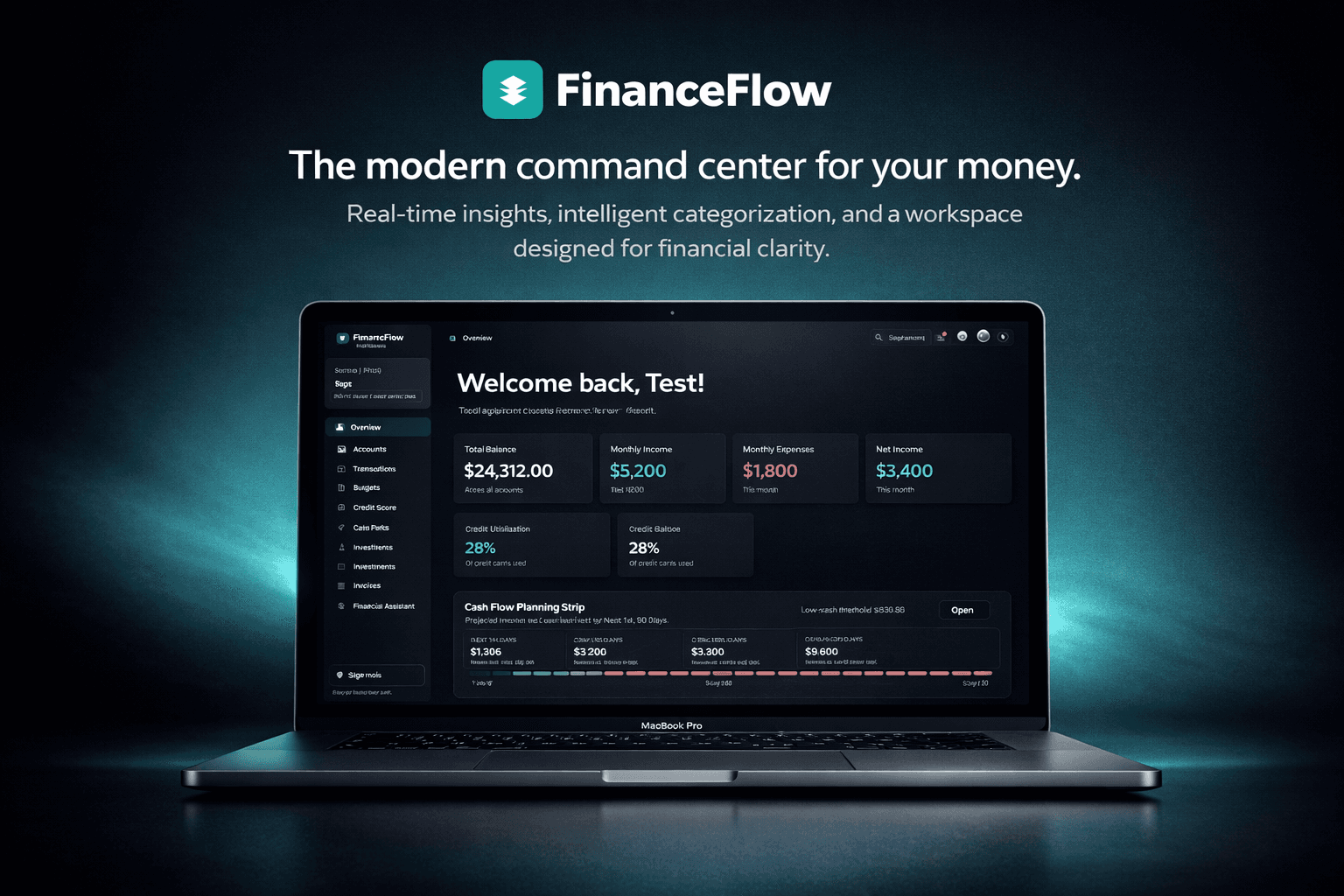 FinanceFlow project preview
